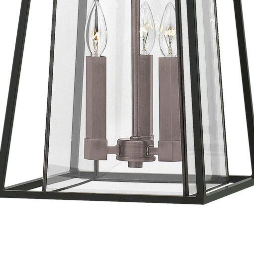 Walker 2102BK - Large Hanging Lantern - Black