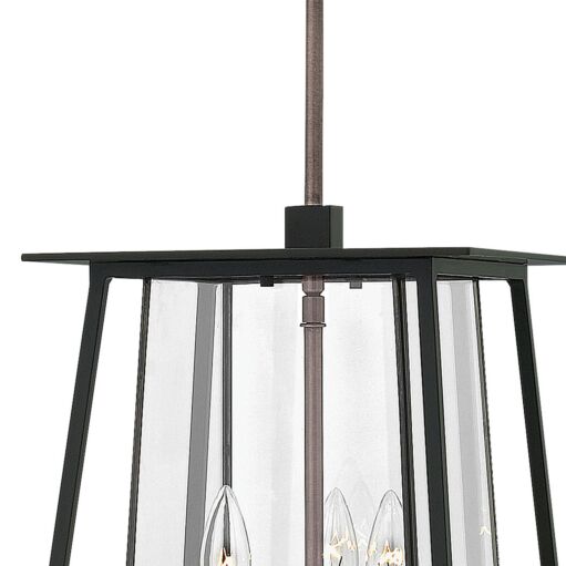 Walker 2102BK - Large Hanging Lantern - Black