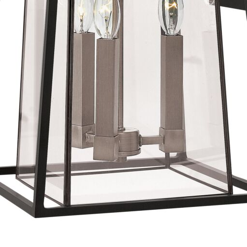 Walker 2105BK - Large Wall Mount Lantern - Black