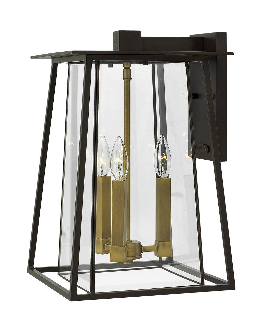 Walker 2105KZ-LL - Large Wall Mount Lantern - Bronze