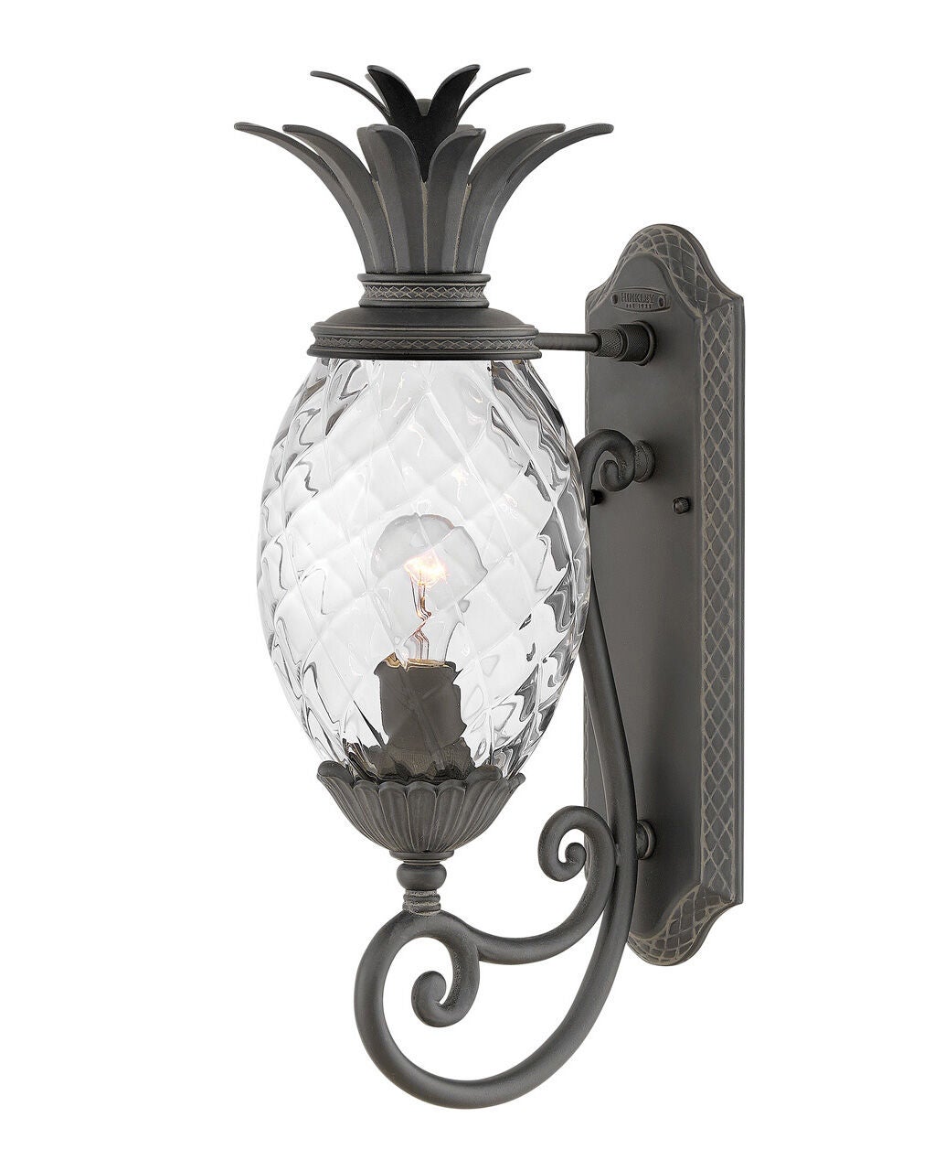 Plantation 2120MB - Large Wall Mount Lantern - Black