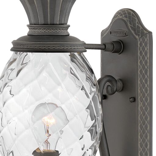 Plantation 2120MB - Large Wall Mount Lantern - Black