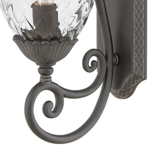 Plantation 2120MB - Large Wall Mount Lantern - Black