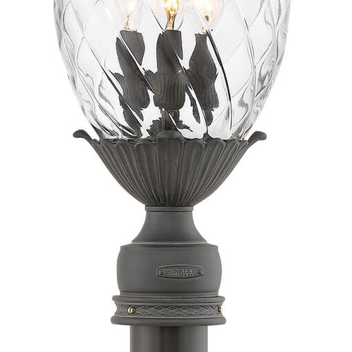 Plantation 2121MB - Extra Large Post or Pier Mount Lantern - Black