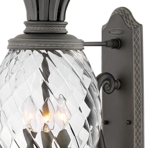 Plantation 2124MB - Large Wall Mount Lantern - Black