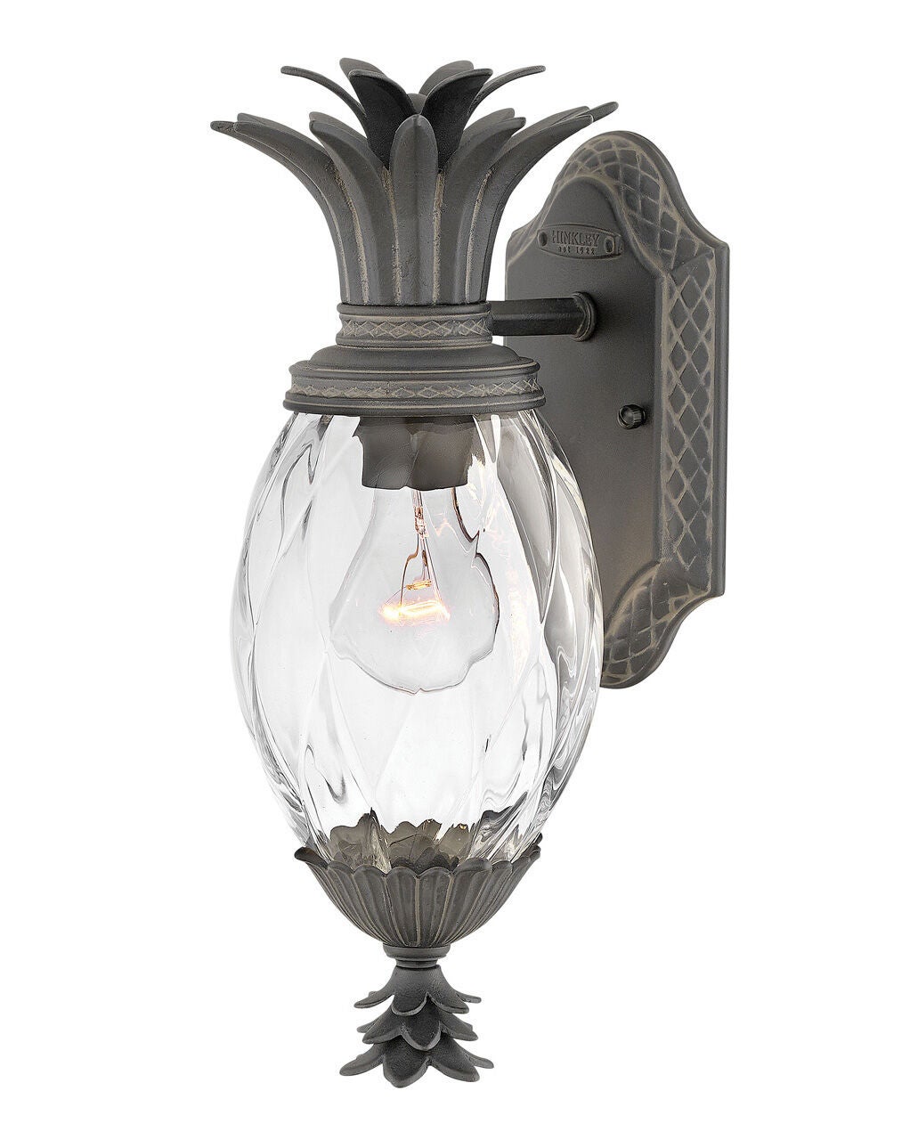 Plantation 2126MB - Extra Small Wall Mount Lantern - Black