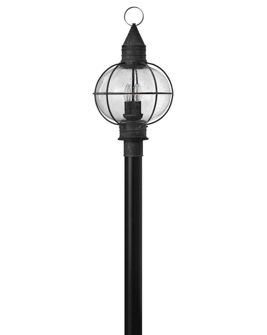 Cape Cod 2201DZ - Large Post Top or Pier Mount Lantern - Grey