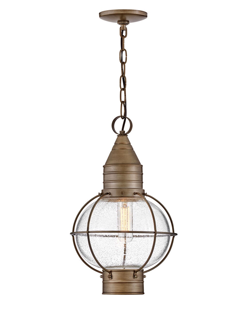 Cape Cod 2202BU - Medium Hanging Lantern - Bronze