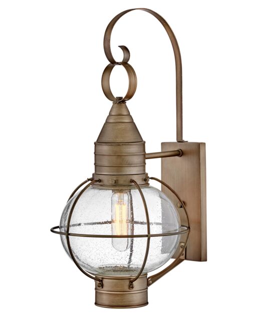 Cape Cod 2204BU - Large Wall Mount Lantern - Bronze