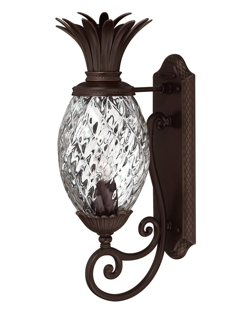 Plantation 2220CB - Large Wall Mount Lantern - Copper