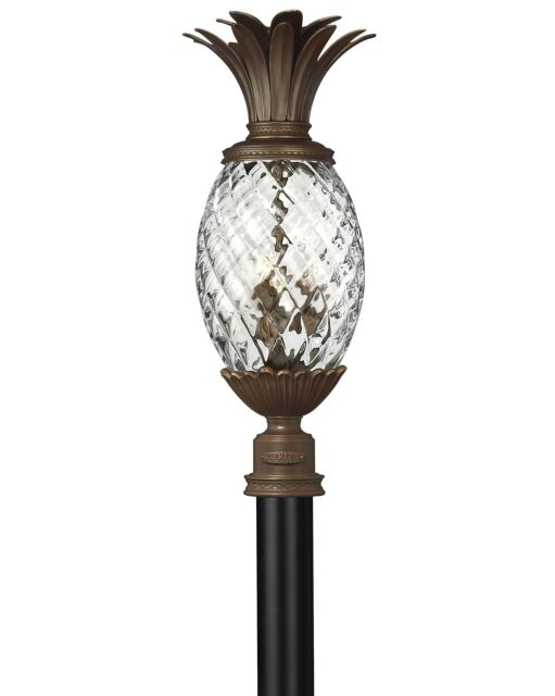 Plantation 2221CB - Medium Post or Pier Mount Lantern - Bronze