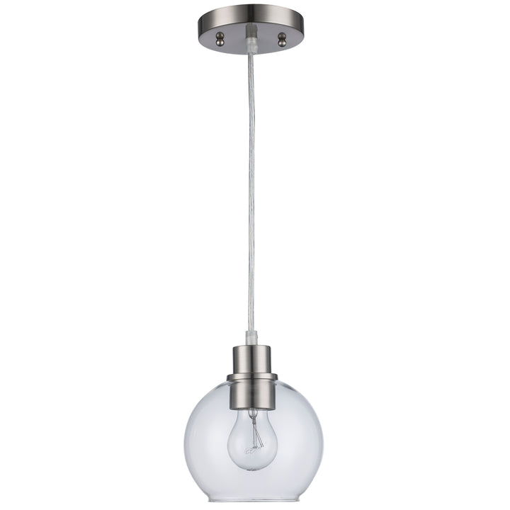 Grand 1 - Light Dimmable Lighting - Brushed Nickel,Interior Pendants