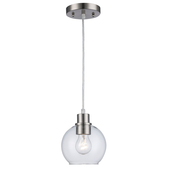 Grand 1 - Light Dimmable Lighting - Brushed Nickel,Interior Pendants