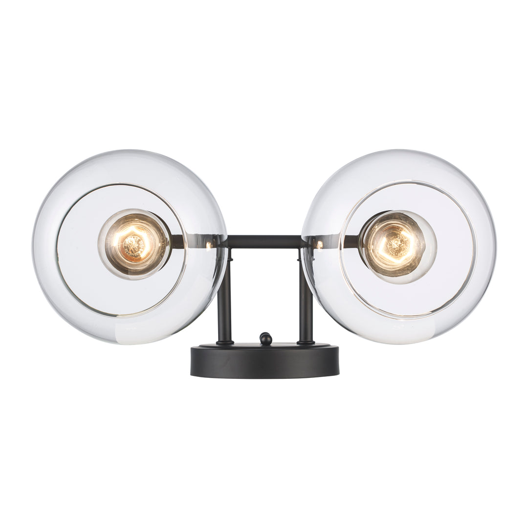 Grand 2 - Light Dimmable Vanity  Bailey Cl - Black