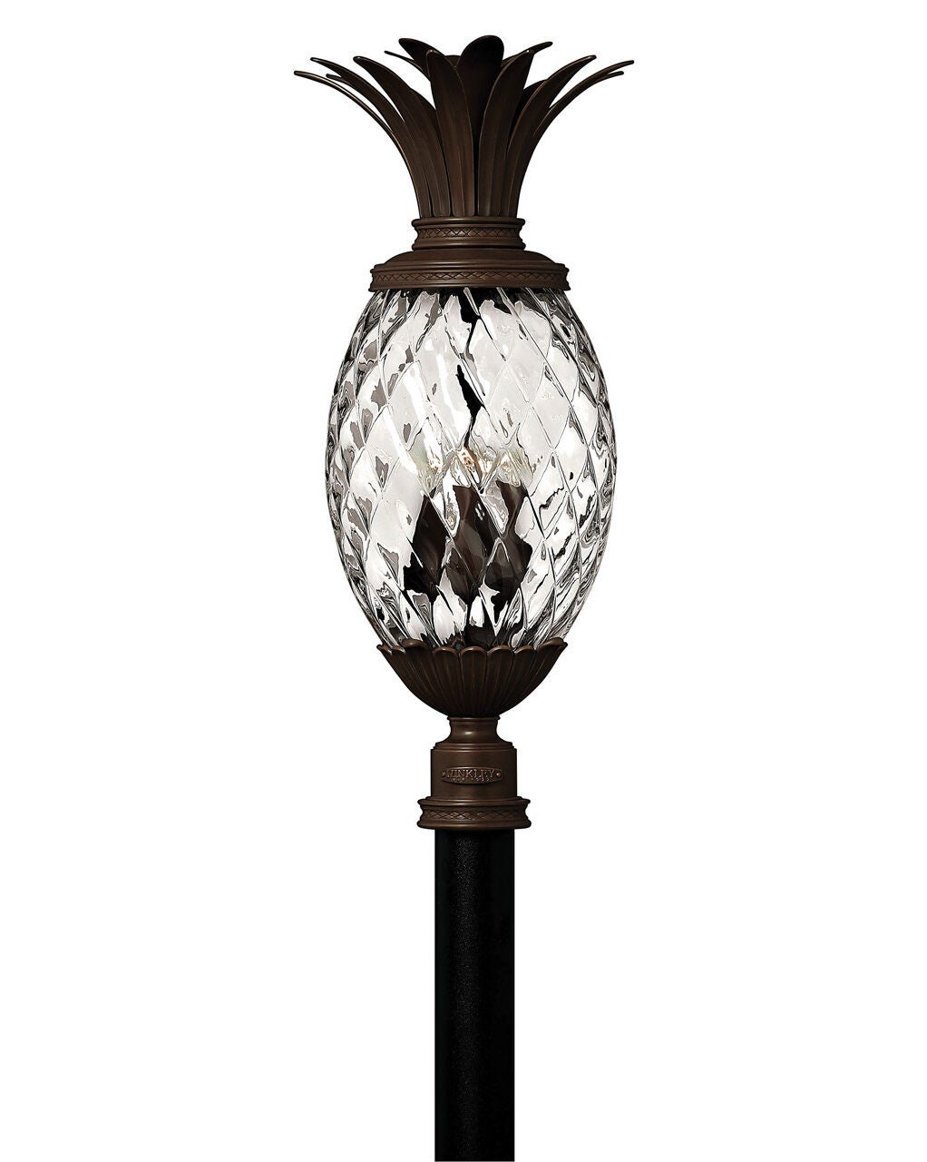 Plantation 2227CB - Extra Large Post or Pier Mount Lantern - Copper