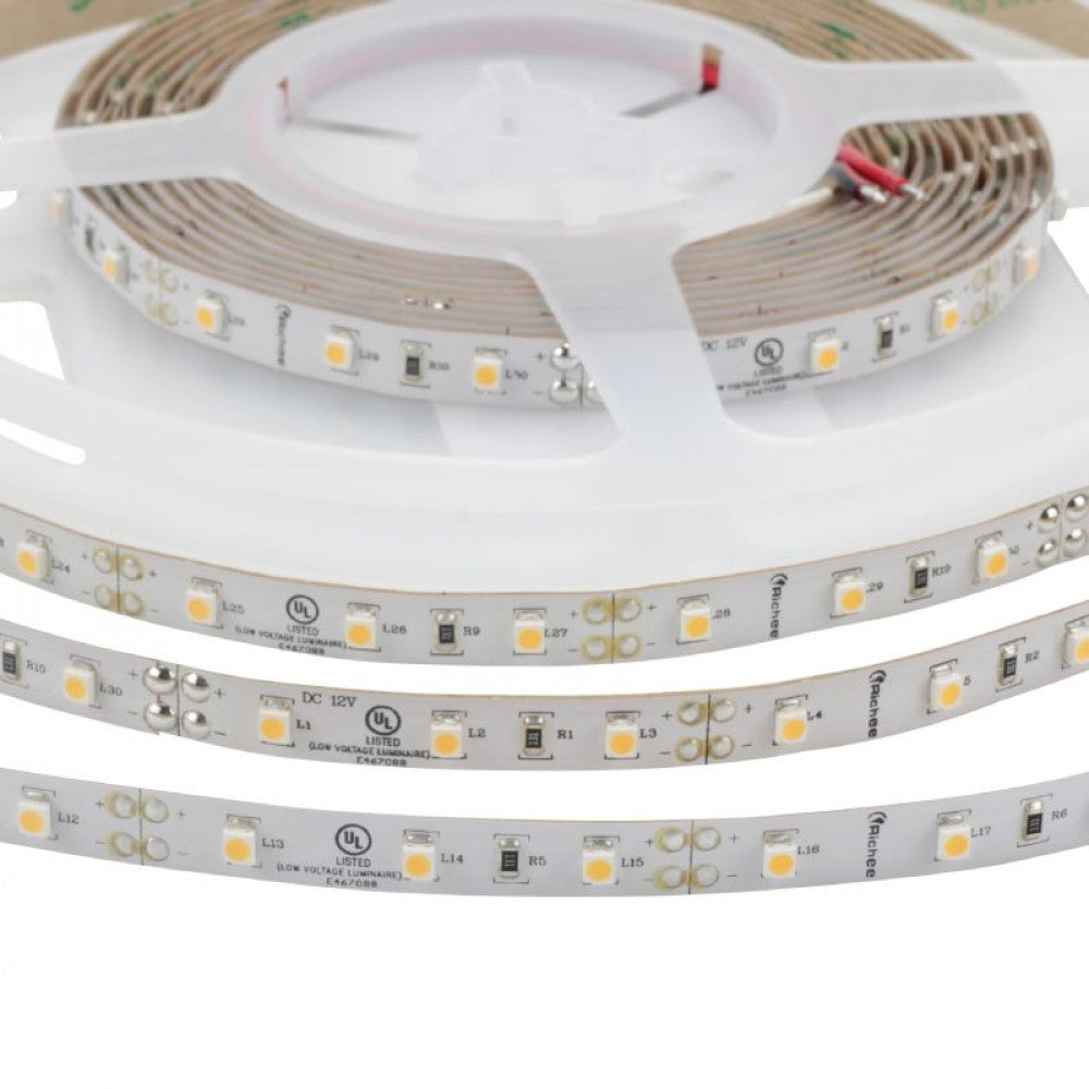 Richee Lighting - SMD Tape light, 24V, 1.5W, 3000K, 16.4 ft