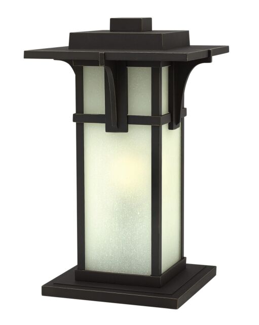 Manhattan 2237OZ - Large Pier Mount Lantern - Oil Rubbed Bronze