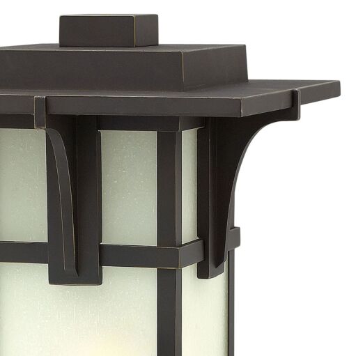 Manhattan 2237OZ - Large Pier Mount Lantern - Oil Rubbed Bronze