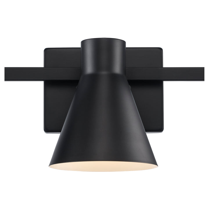 Gearshine 3 - Light Dimmable Vanity Flared Shades - Black