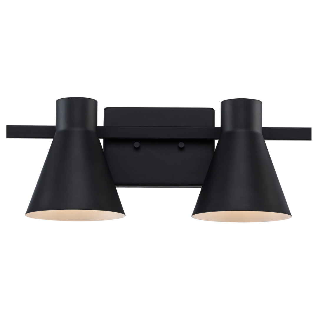 Gearshine 4 - Light Dimmable Vanity Flared Shades - Black