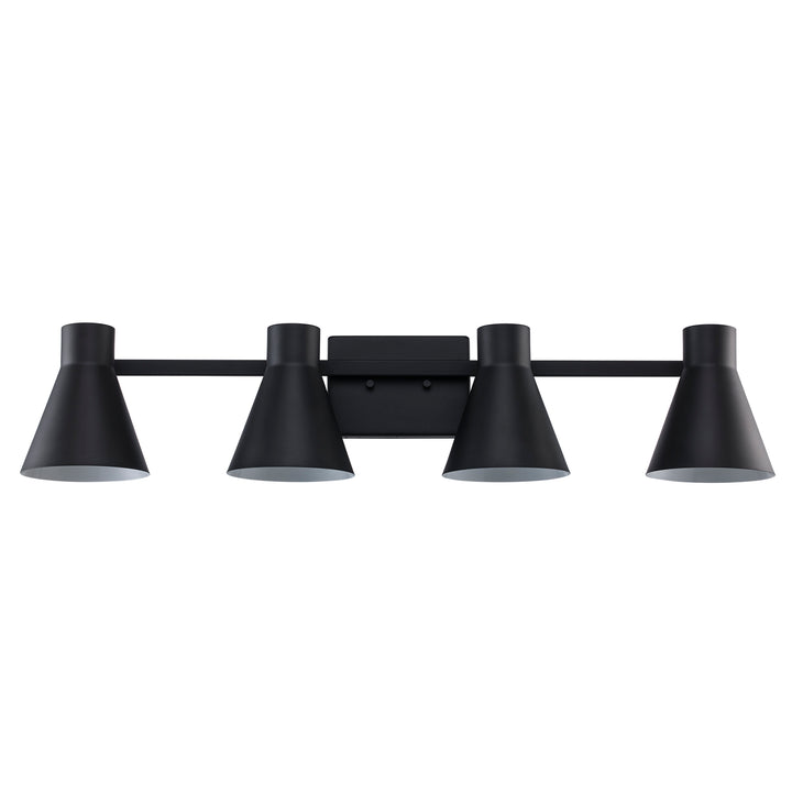 Gearshine 4 - Light Dimmable Vanity Flared Shades - Black