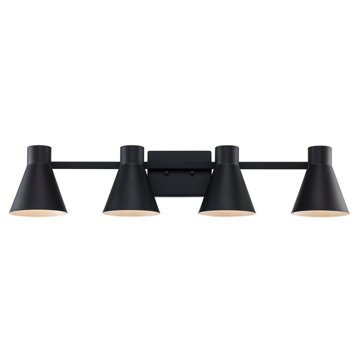 Gearshine 4 - Light Dimmable Vanity Flared Shades - Black