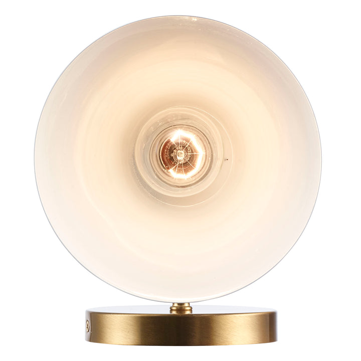 ForgeLume 1 - Light Dimmable Wall Sconce Light Metalshades - Antique Gold / Black,Interior Wall Sconces & Vanity