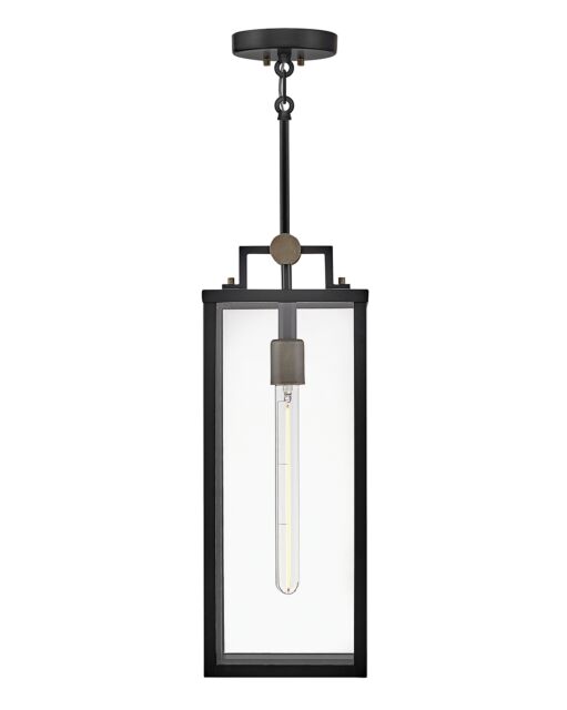 Catalina 23012BK New Medium Hanging Lantern - Black