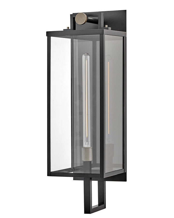 Catalina 23015BK  Large Wall Mount lantern - Black