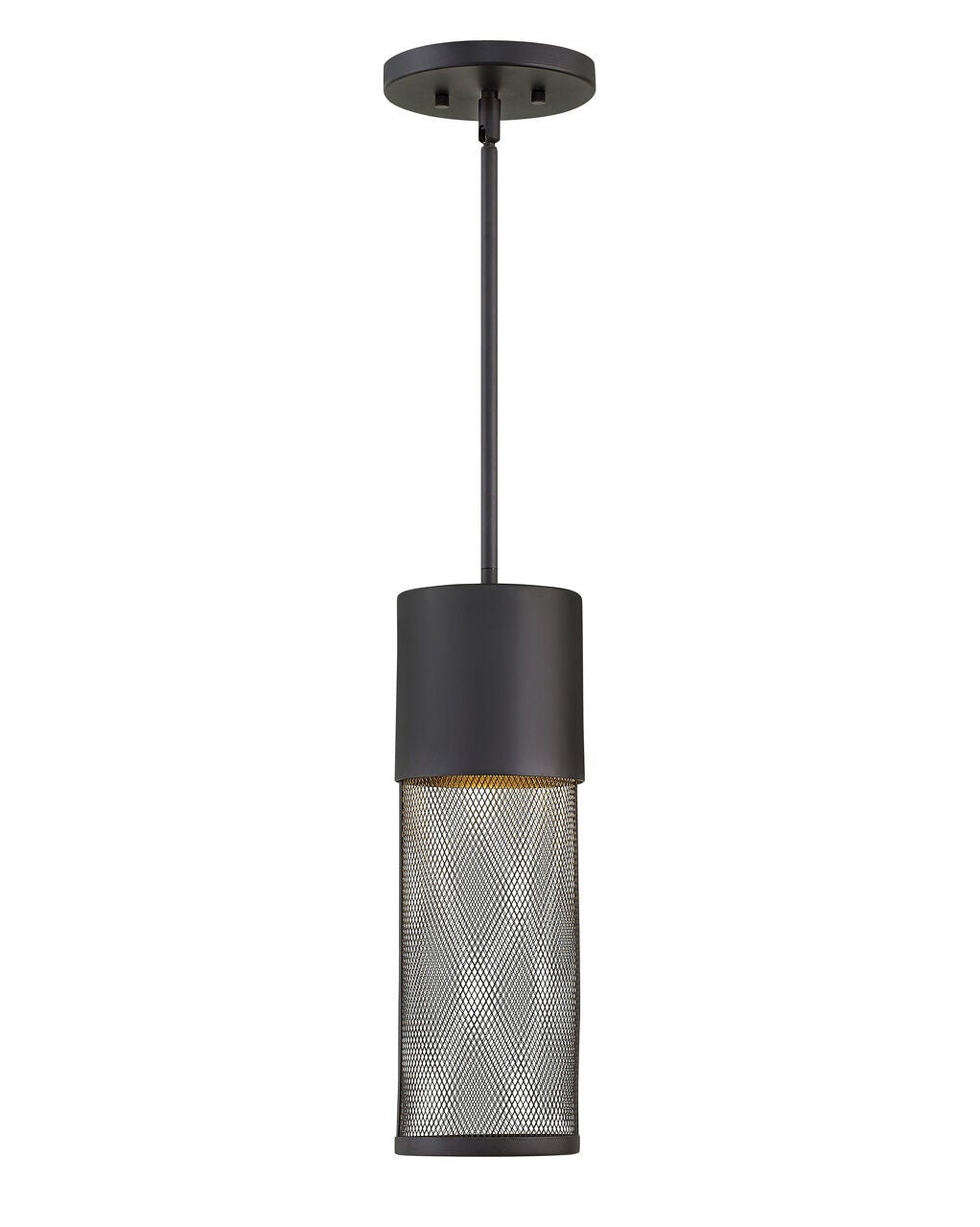 Aria 2302BK - Medium Hanging Lantern - Black