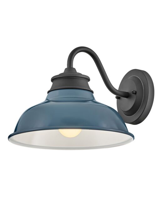 Wallace 23080MB-DBU Small Gooseneck Barn Light - Black