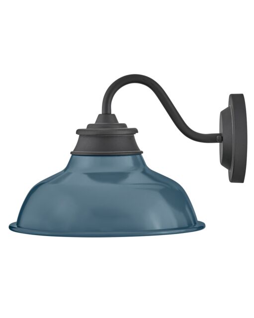 Wallace 23080MB-DBU Small Gooseneck Barn Light - Black