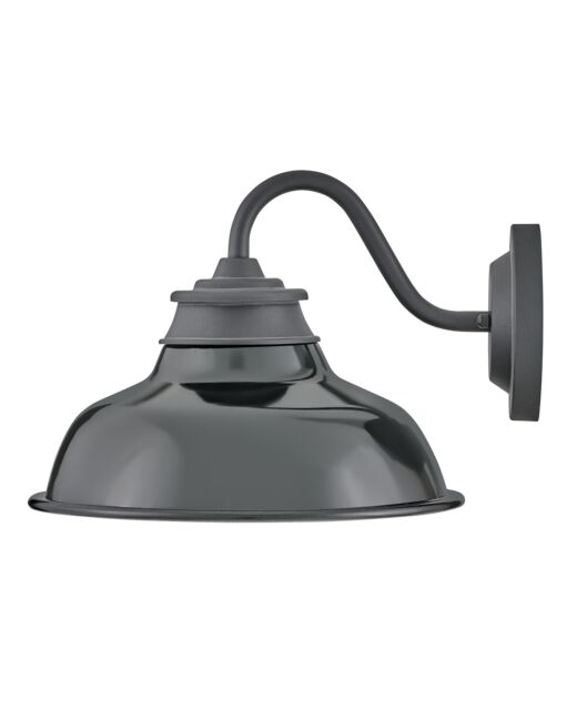 Wallace 23080MB-GK Small Gooseneck Barn Light - Black