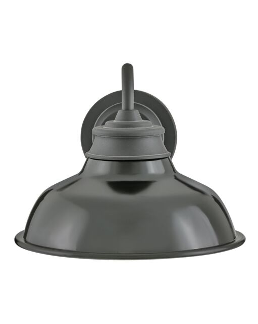 Wallace 23080MB-GK Small Gooseneck Barn Light - Black