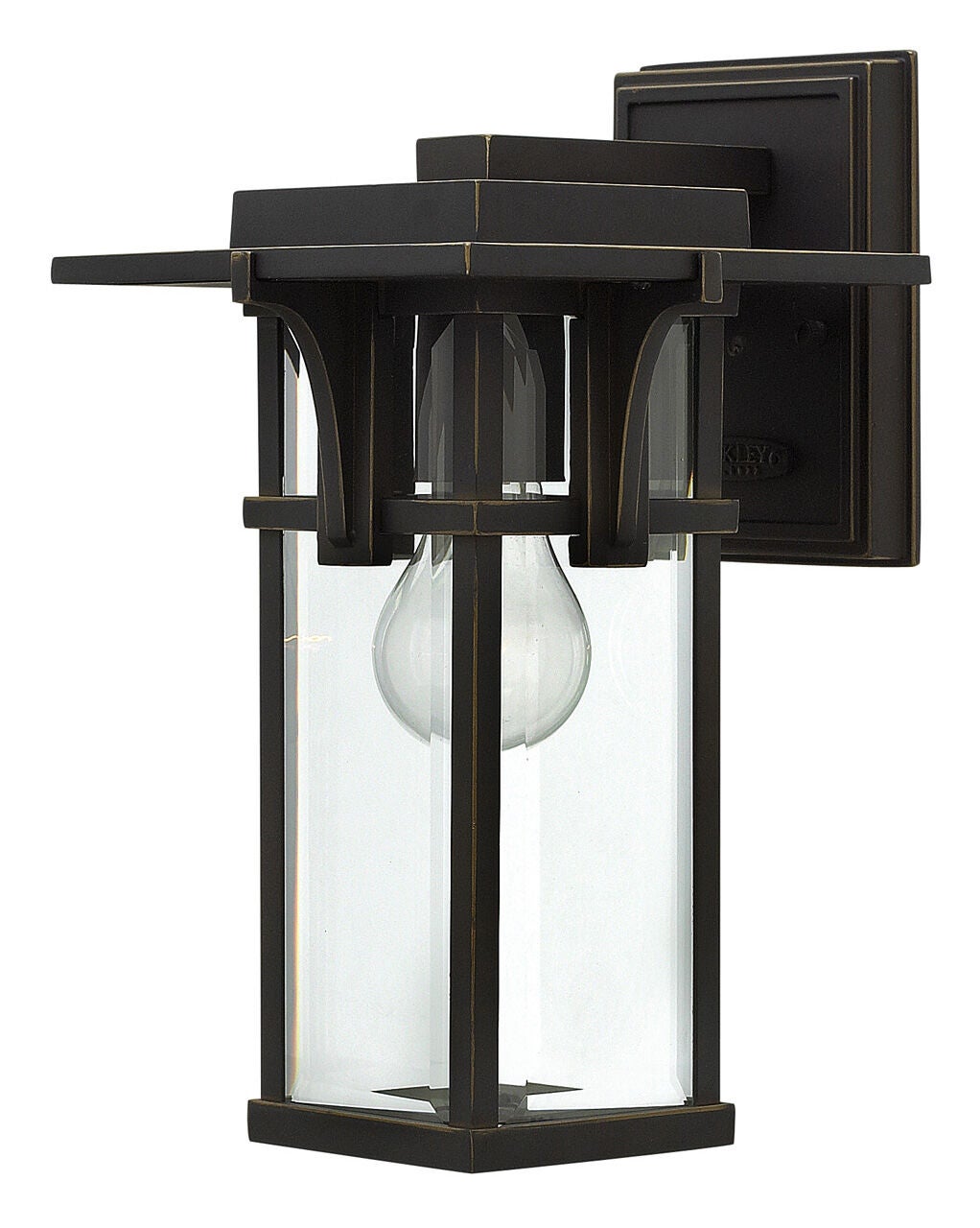 Manhattan 2320OZ - Small Wall Mount Lantern - Oil Rubbed Bronze