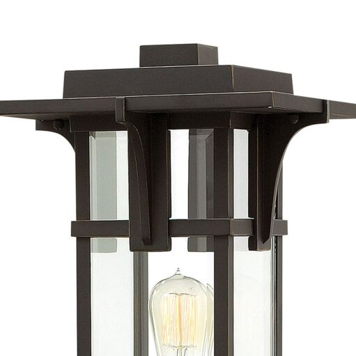 Manhattan 2321OZ - Large Post Top or Pier Mount Lantern - Oil Rubbed Bronze