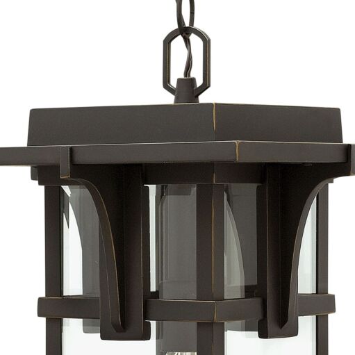 Manhattan 2322OZ - Large Hanging Lantern - Oil Rubbed Bronze