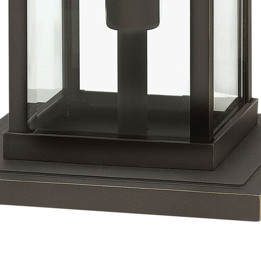 Manhattan 2327OZ - Large Pier Mount Lantern - Oil Rubbed Bronze