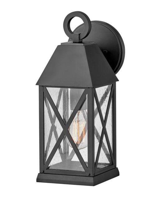 Briar 23300MB - Medium Wall Mount Lantern - Black