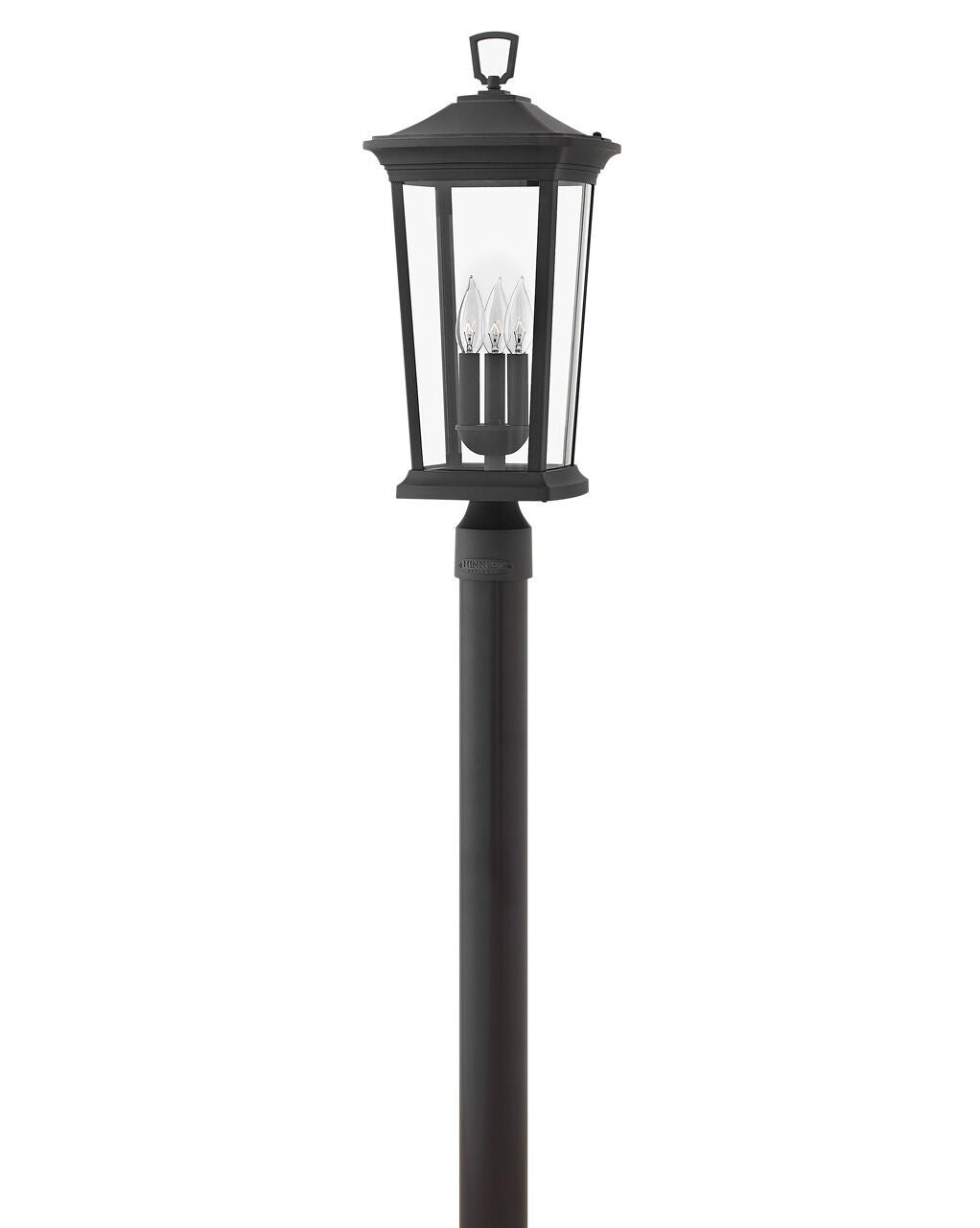 Bromley 2361MB - Large Post Top or Pier Mount Lantern - Black