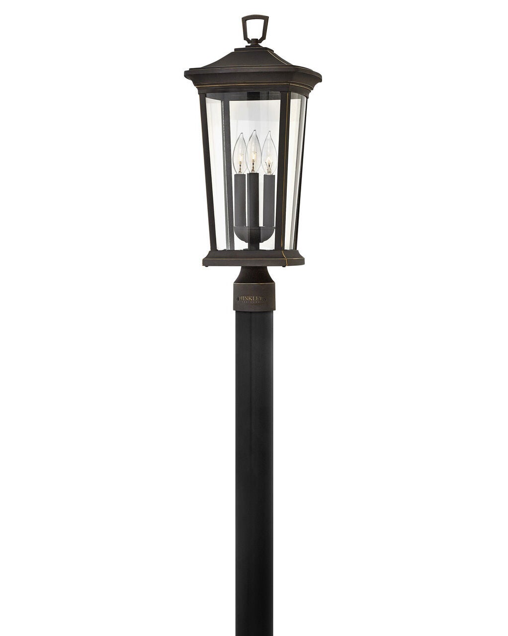 Bromley 2361OZ - Large Post Top or Pier Mount Lantern - Oil Rubbed Bronze