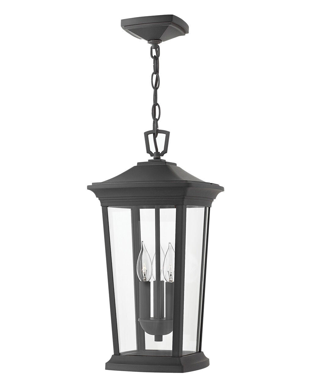 Bromley 2362MB-LL - Large Hanging Lantern - Black