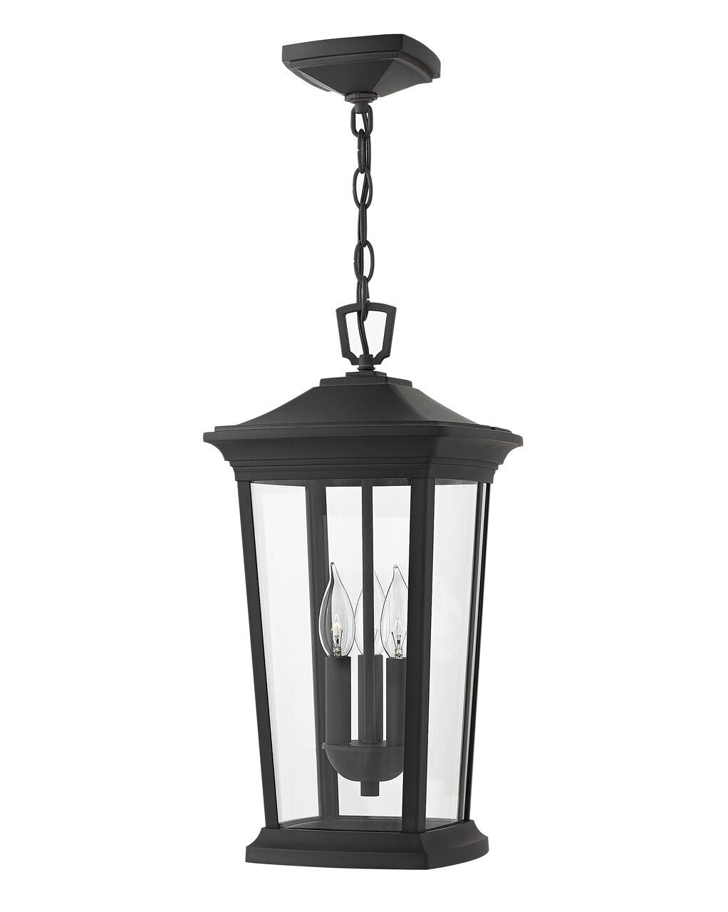 Yale 13302BK - Large Hanging Lantern - Black