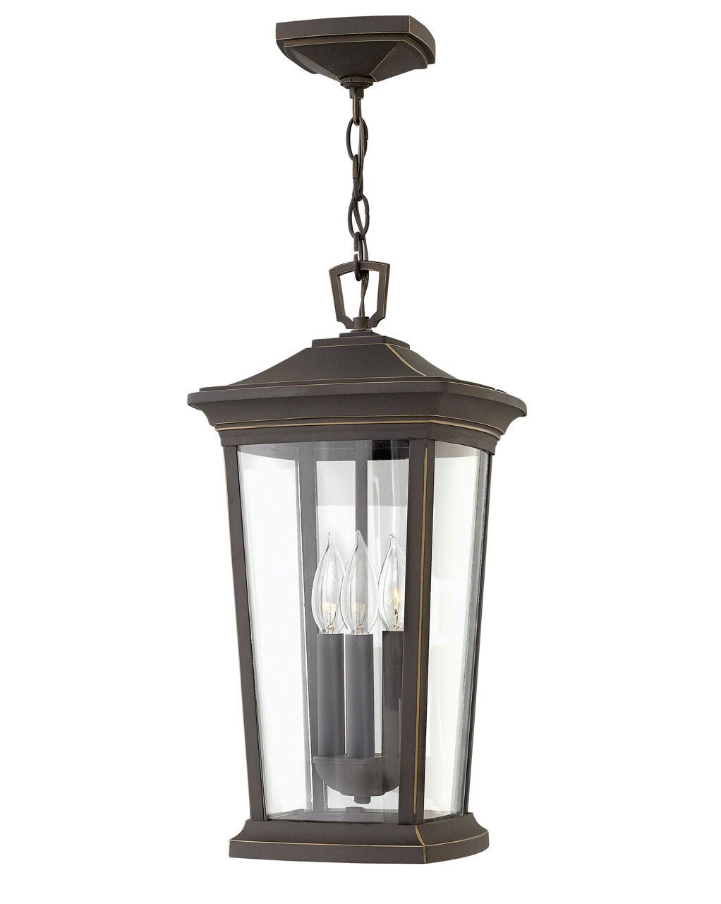 Bromley 2362OZ-LL - Large Hanging Lantern - Oil Rubbed Bronze