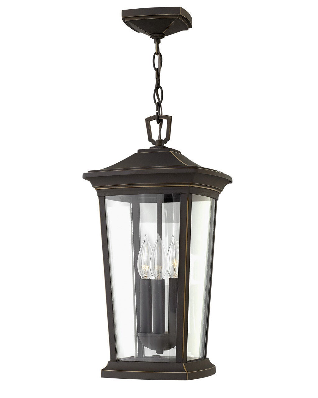 Bromley 2362OZ - Large Hanging Lantern - Oil Rubbed Bronze