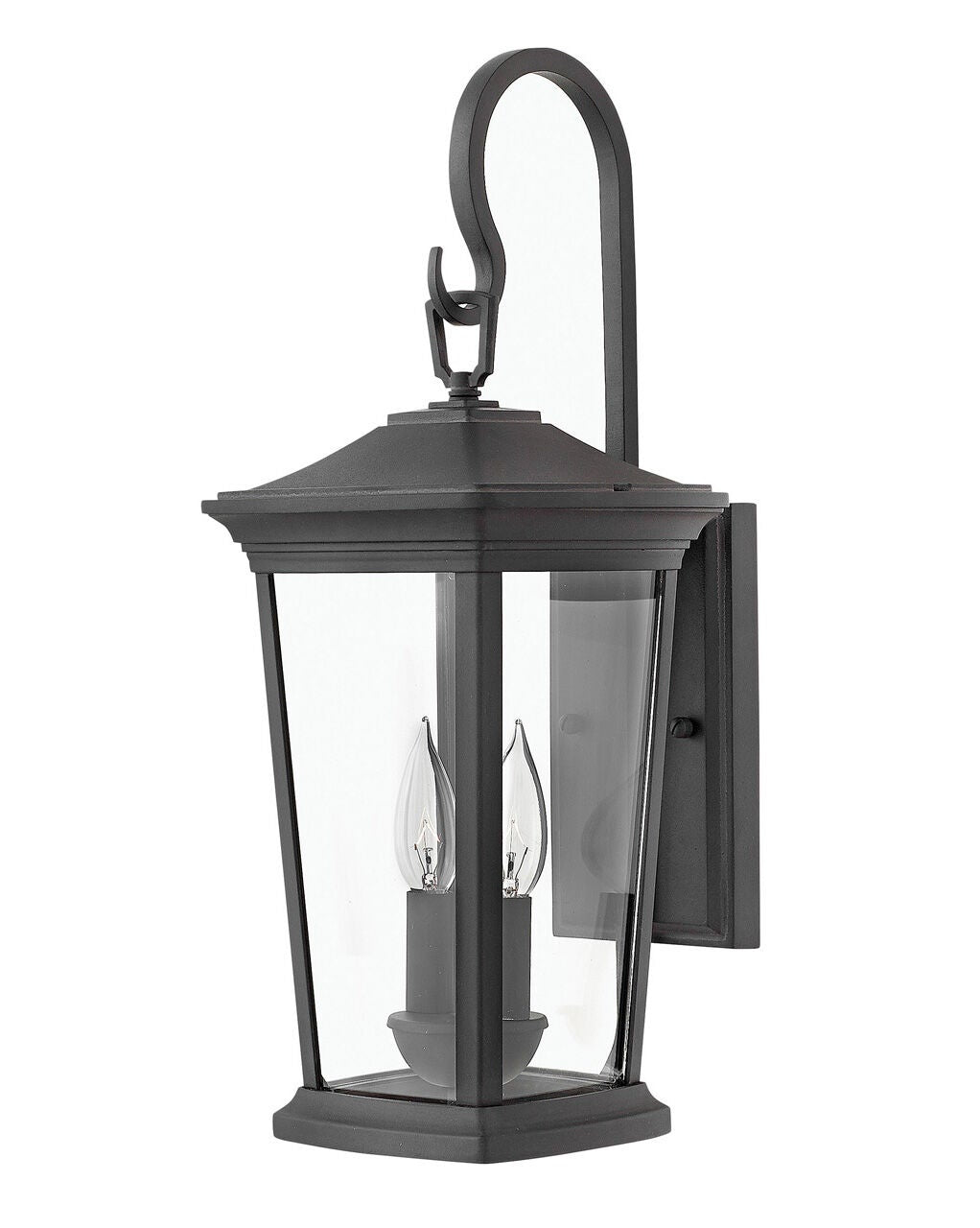 Bromley 2364MB-LL - Medium Wall Mount Lantern - Black