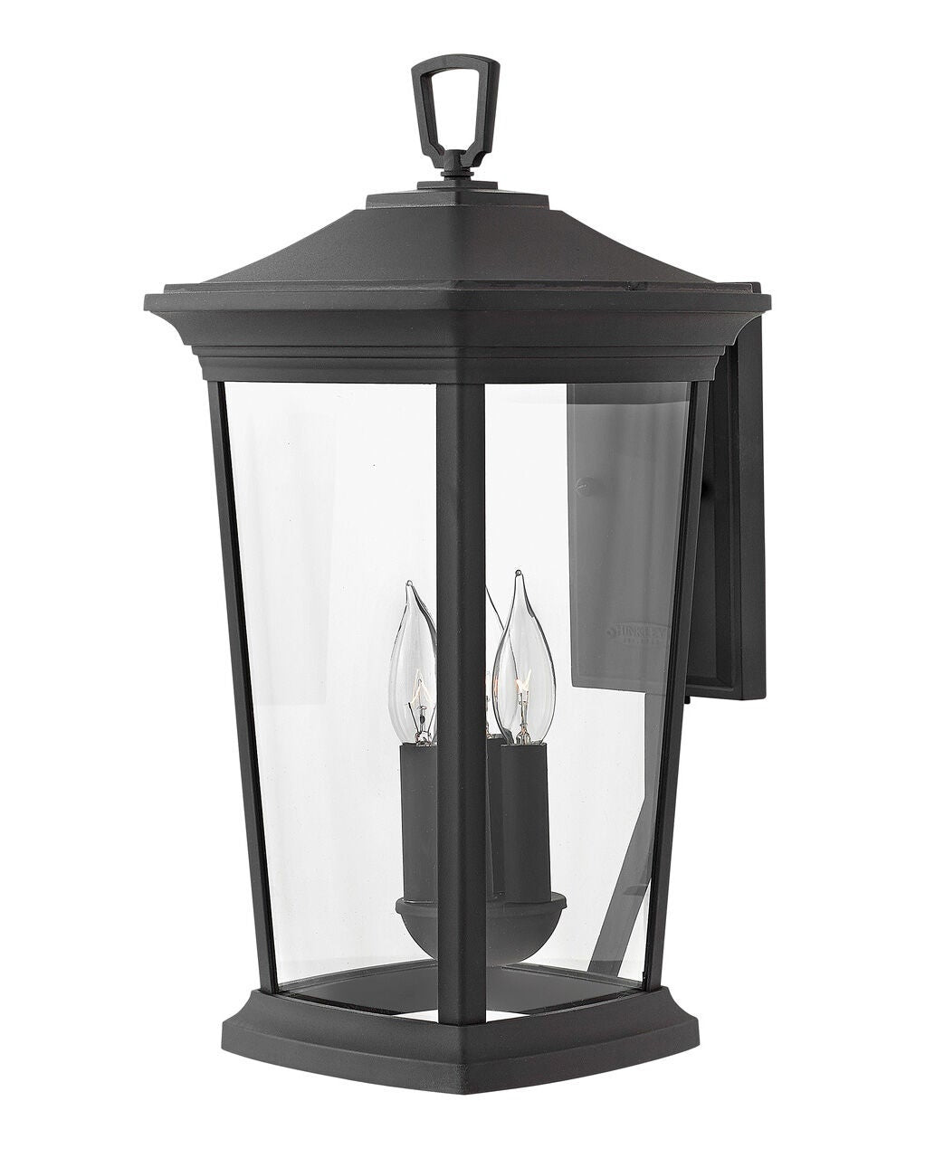 Bromley 2365MB - Large Wall Mount Lantern - Black