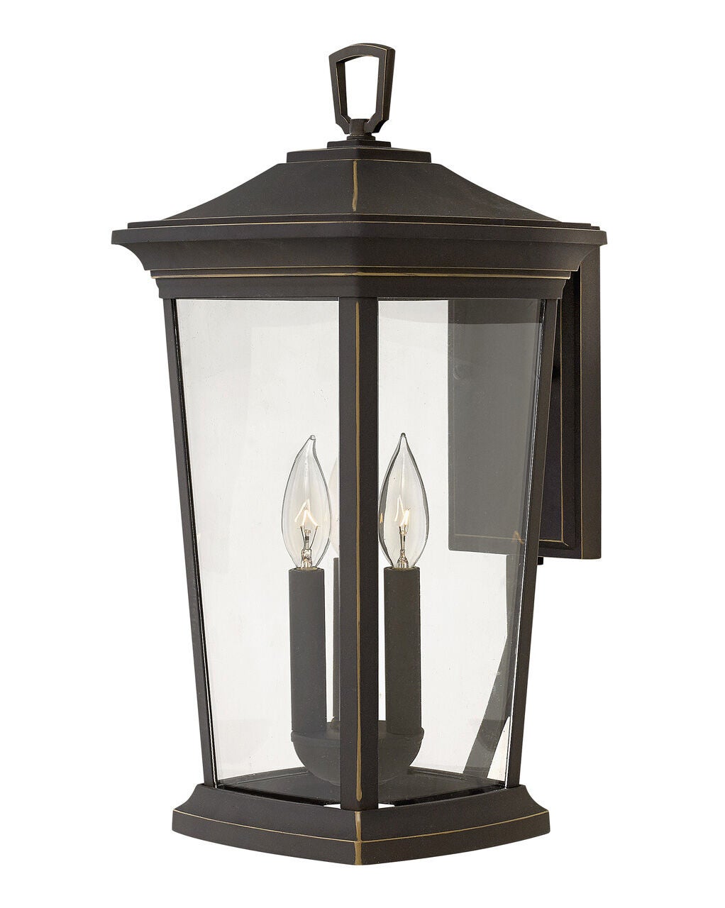 Bromley 2365OZ - Large Wall Mount Lantern - Oil Rubbed Bronze