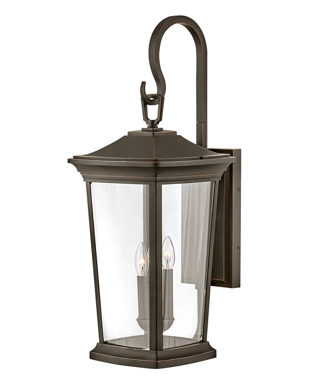 Bromley 2369OZ-LL - Large Wall Mount Lantern - Oil Rubbed Bronze