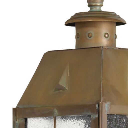 Nantucket 2370AS - Medium Wall Mount Lantern - Bronze